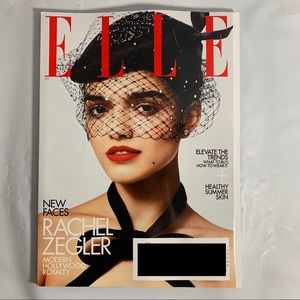 Elle Magazine May 2022 Rachel Zegler Modern Hollywood Royalty New Faces Trends